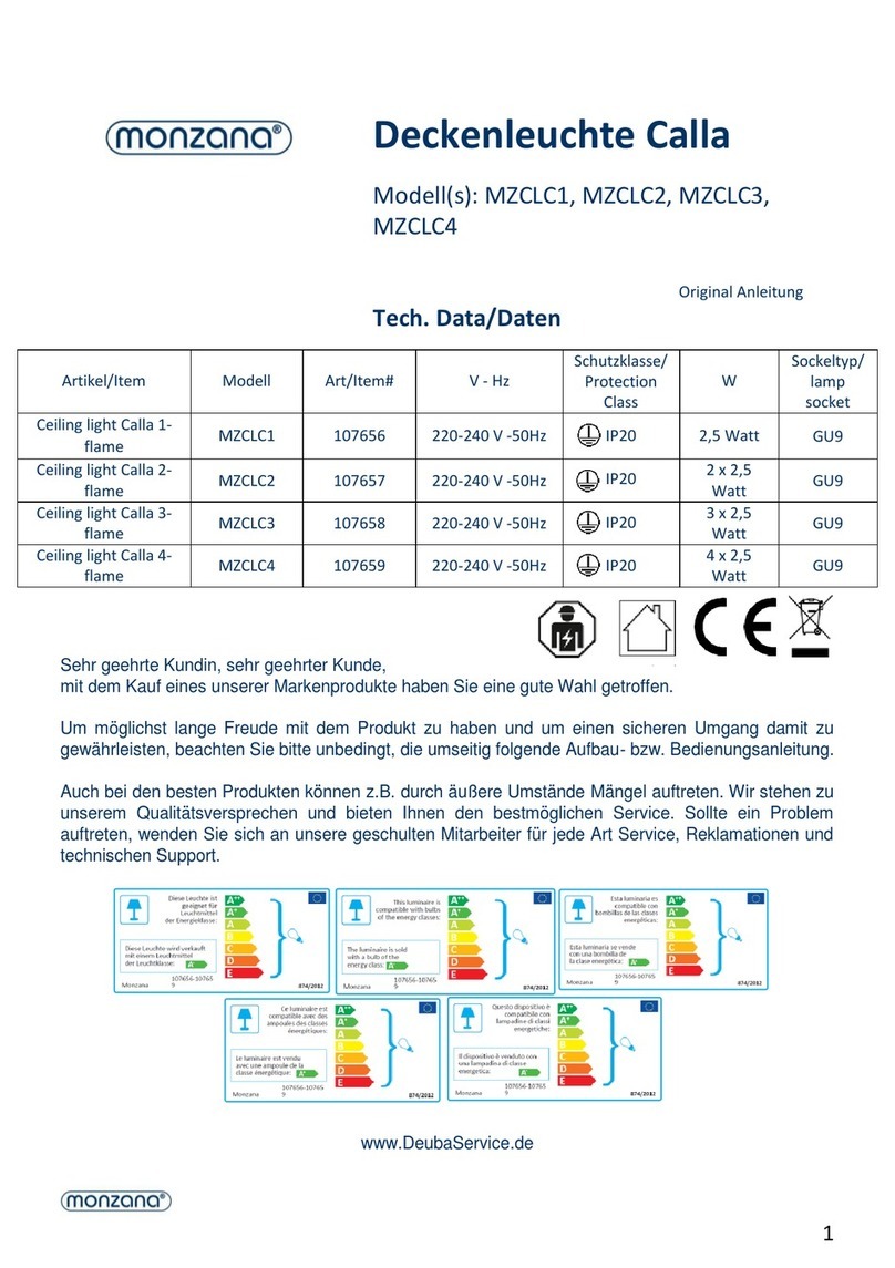 Monzana MZCLC1 quick start guide