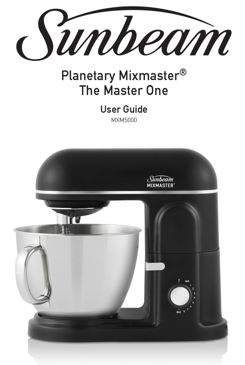 Sunbeam MXM5000 User manual