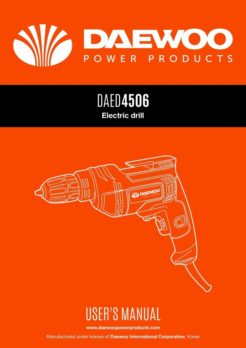 Daewoo DAED4506 user manual