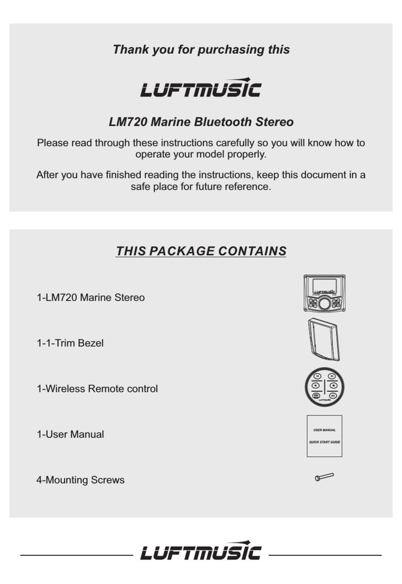 LUFTMUSIC LM720 User manual