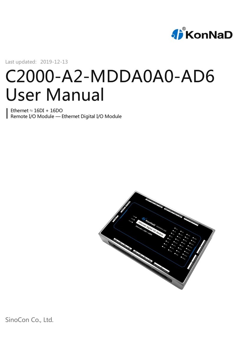 KonNad C2000-A2-MDDA0A0-AD6 user manual