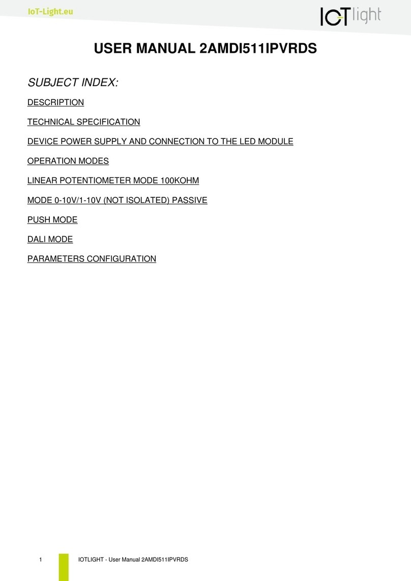 IOT-LIGHT 2AMDI511IPVRDS user manual