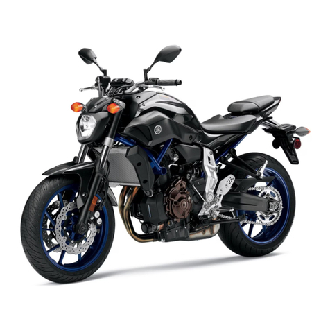 Yamaha FZ-07 2015 owner's manual