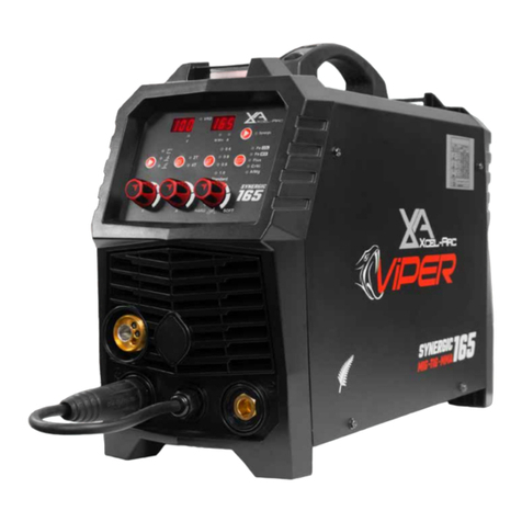 Xcel-Arc VIPER SYNERGIC MIG165 User manual
