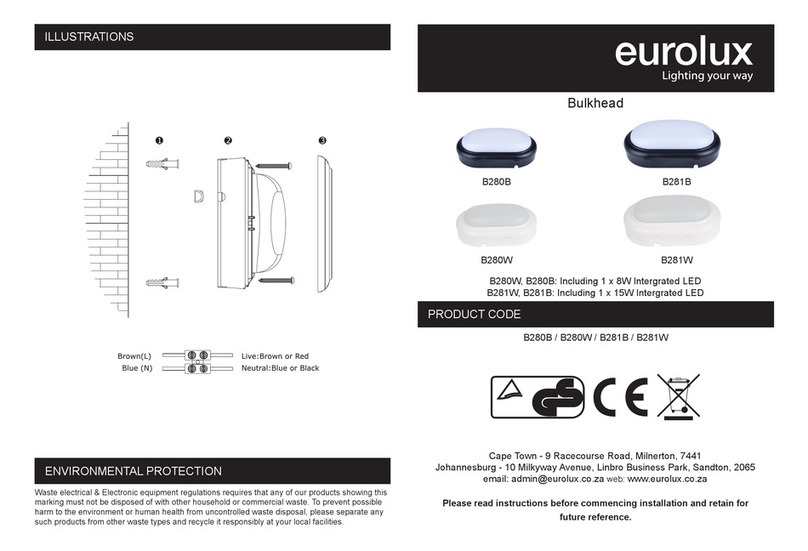 Eurolux B280B quick start guide