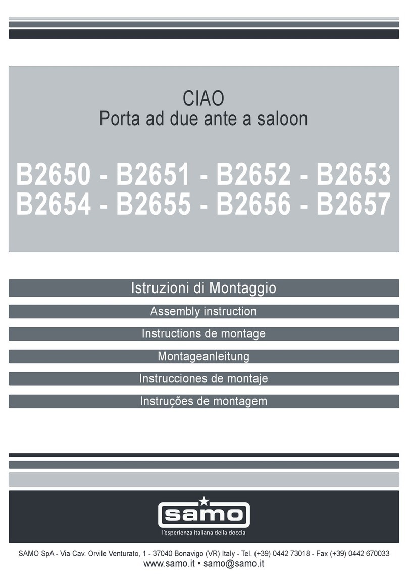 Samo CIAO B2650 Assembly instruction