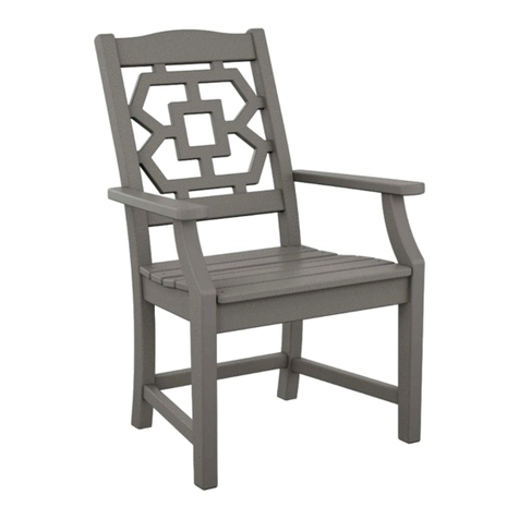 Polywood Chinoiserie MSTGD290 User manual Polywood Chinoiserie MSTGD290 User manual