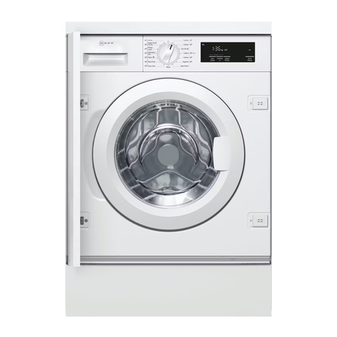 NEFF W543BX2GB Operating and maintenance instructions