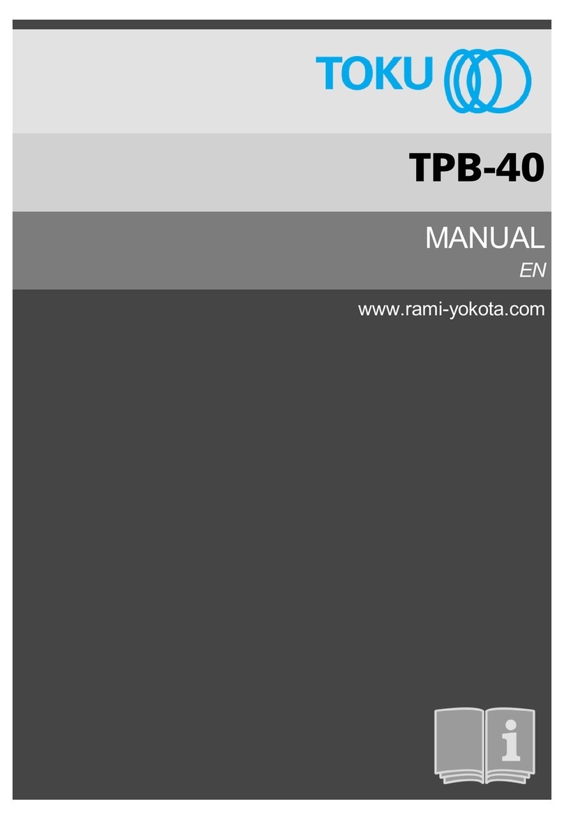 Toku TPB-40 manual