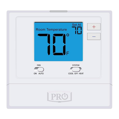Pro 1 IAQ T701 User manual Pro 1 IAQ T701 User manual