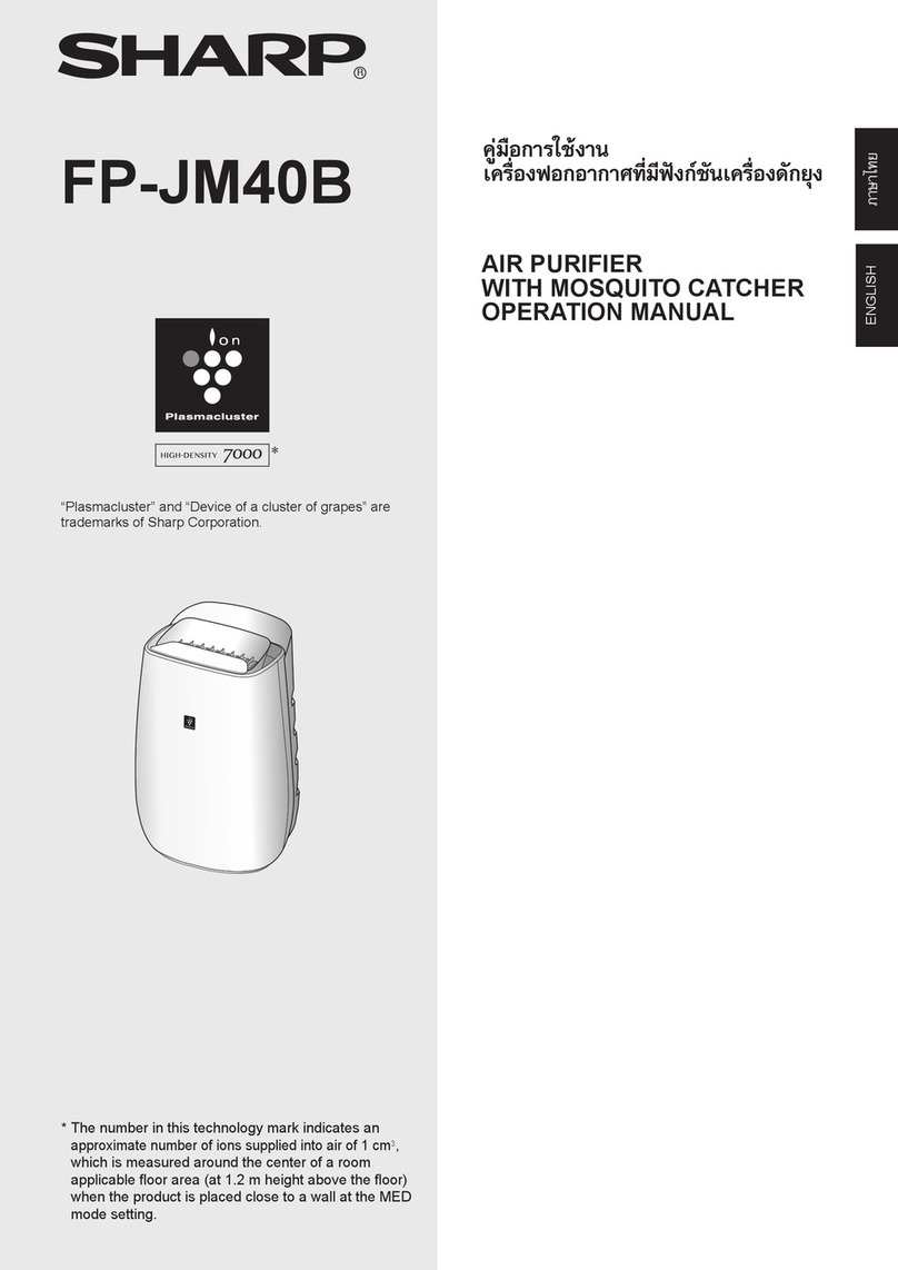 Sharp FP-JM40B User manual