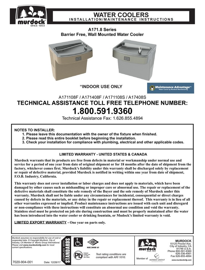 Murdock A171.8 Series User manual Murdock A171.8 Series User manual