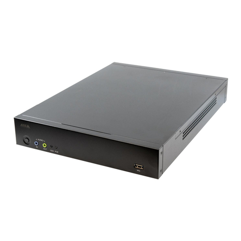Axis S2108 User manual Axis S2108 User manual