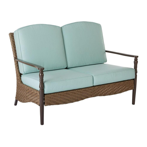Home Decorators Collection BOLINGBROOK D13106-LV-B Use and care guide
