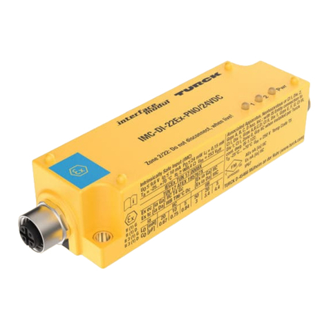 turck IMC-DI-22Ex-PNO/24VDC manual