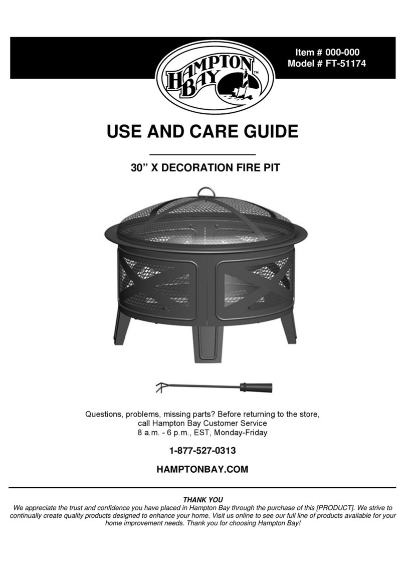 HAMPTON BAY FT-51174 User manual HAMPTON BAY FT-51174 User manual
