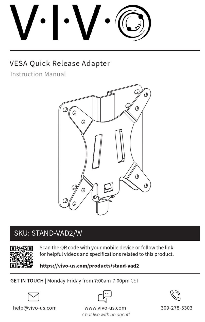 Vivo STAND-VAD2/W instruction manual