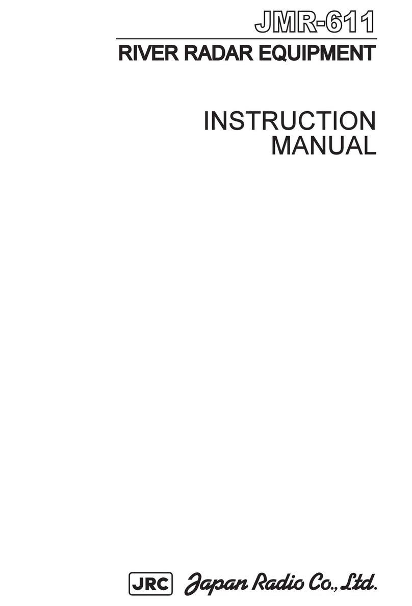 JRC JMR-611 instruction manual