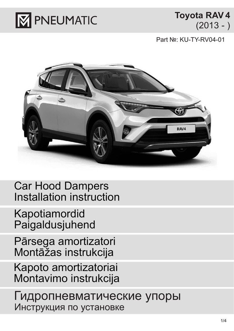 PNEUMATIC KU-TY-RV04-01 Installation instruction