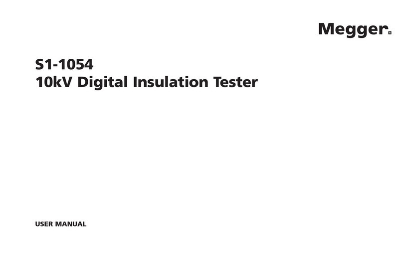 Megger S1-1054 user manual