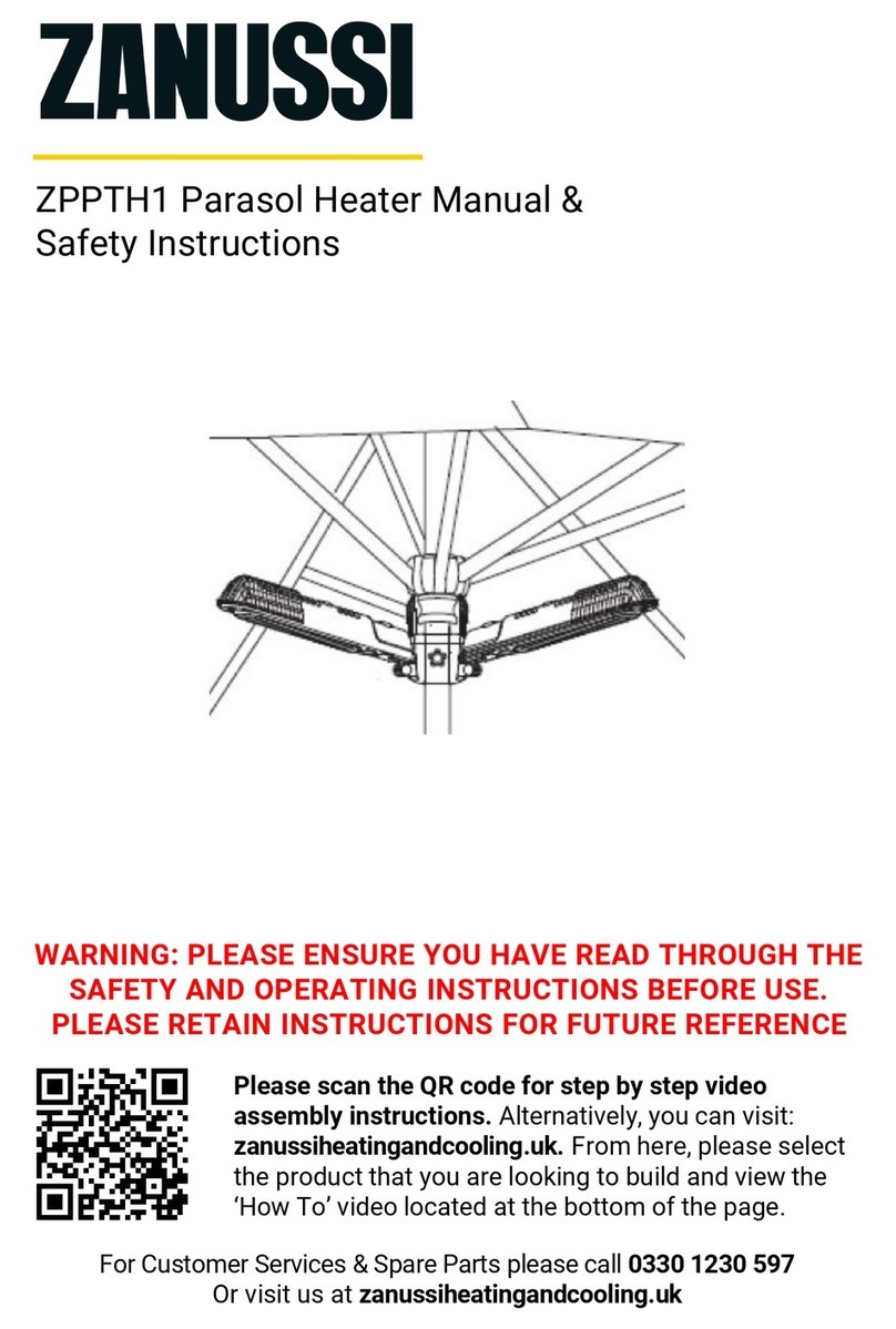 Zanussi ZPPTH1 Operator's manual