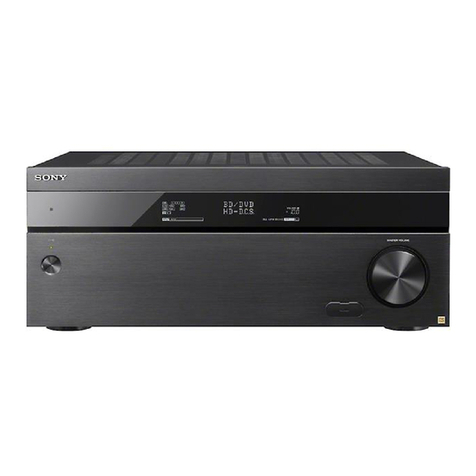 Sony STR-ZA2100ES Startup guide