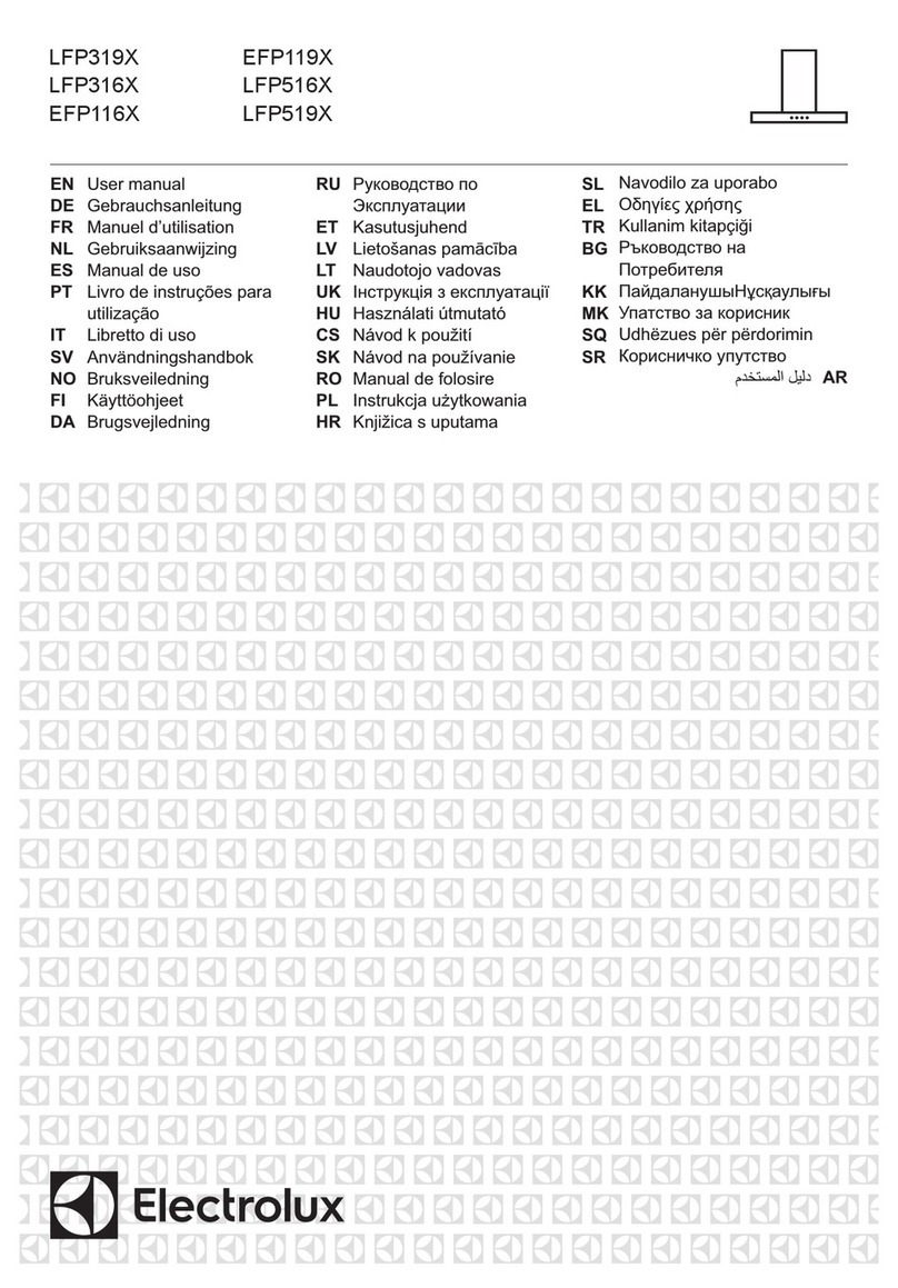 Electrolux LFP319X user manual