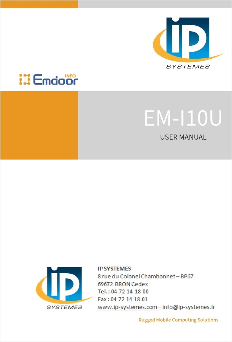 Emdoor IP SYSTEMES EM-I10U User manual
