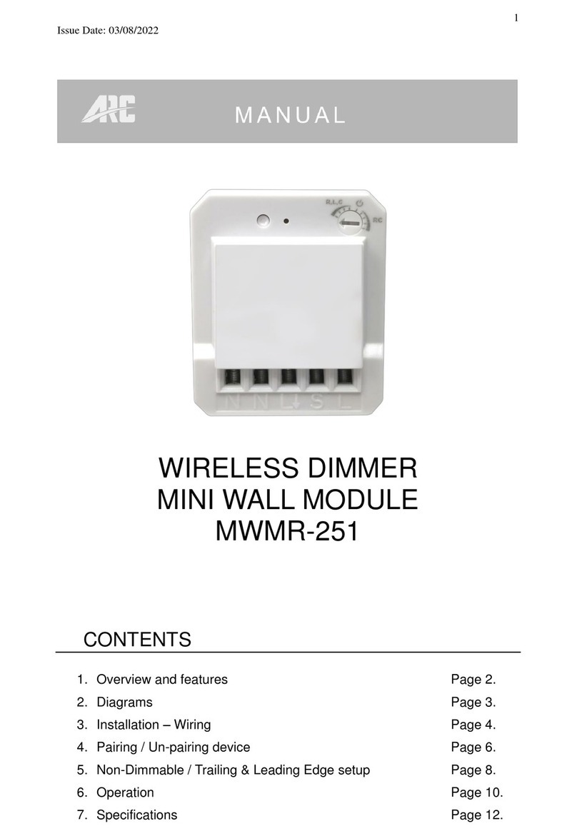 ARC MWMR-251 User manual