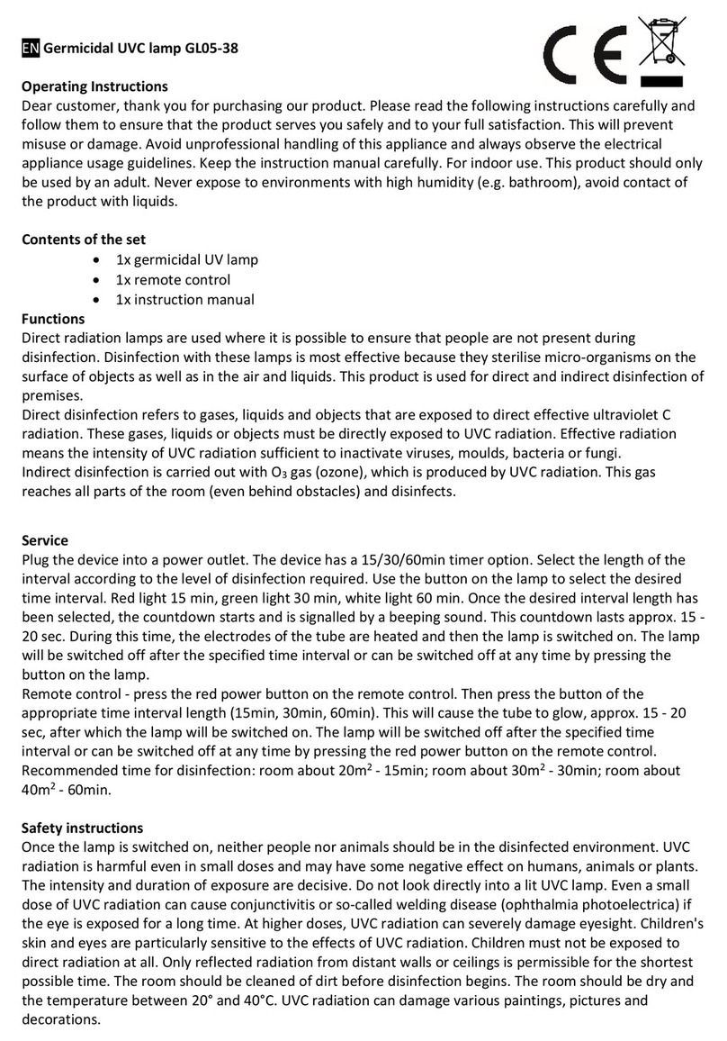 Solight GL05-38 User manual