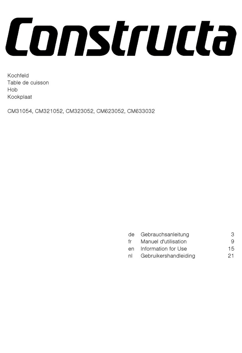 CONSTRUCTA CM633032 Specification sheet