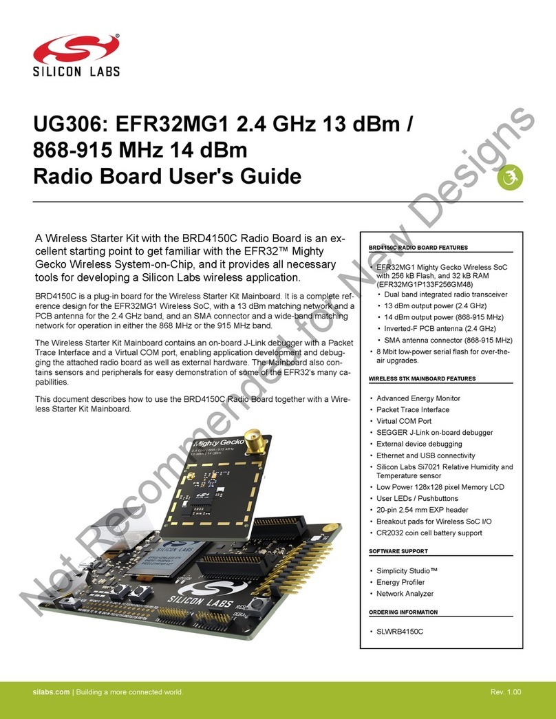 Silicon Laboratories EFR32MG1 user guide