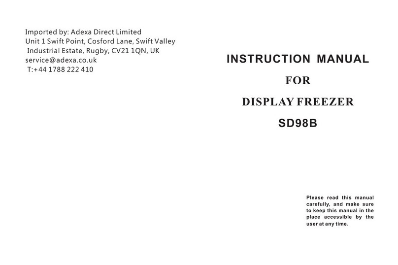 Adexa SD98B instruction manual