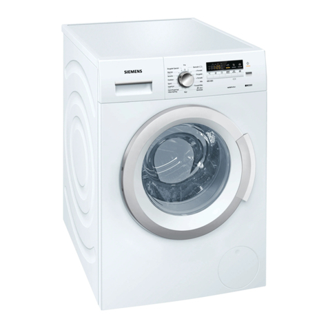 Siemens WM14K2S8DN User manual
