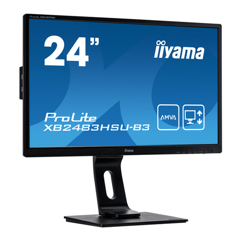 Iiyama ProLite XB2483HSU-B3 User manual