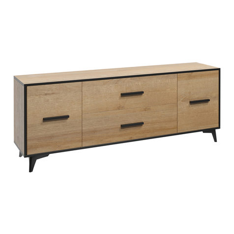 GALA MEBLE FRIDA RTV2D2S User manual