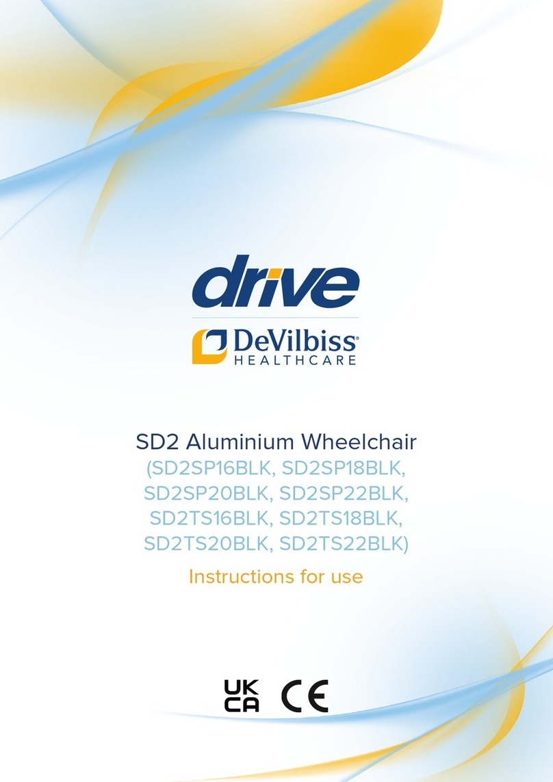 DeVilbiss Healthcare drive SD2 User manual