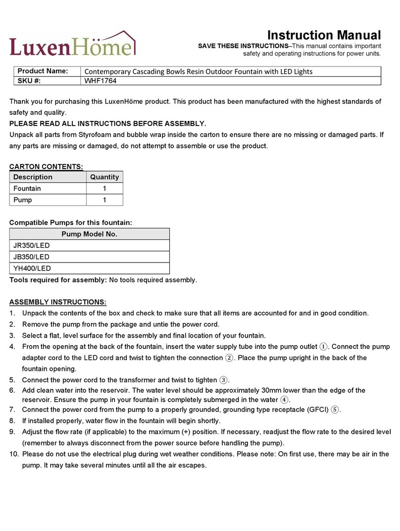 LuxenHome WHF1764 instruction manual