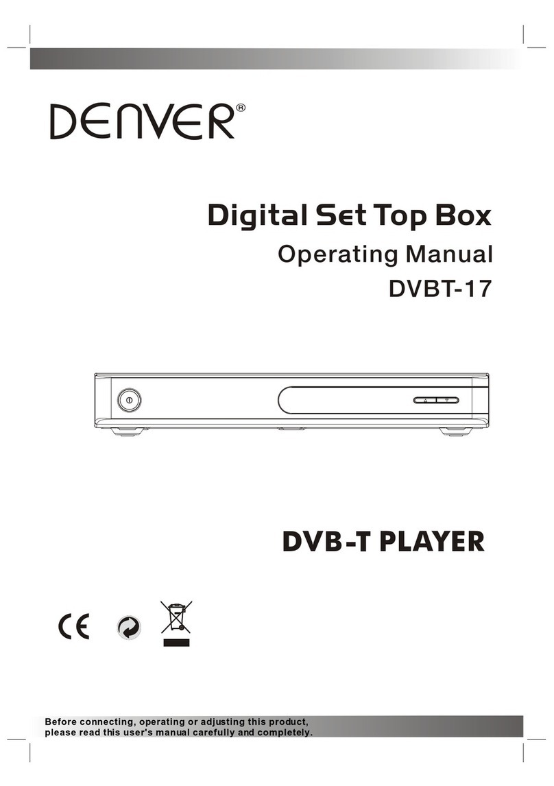 Denver DVBT-17 operating manual