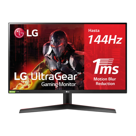 LG UltraGear 27GN800P User manual
