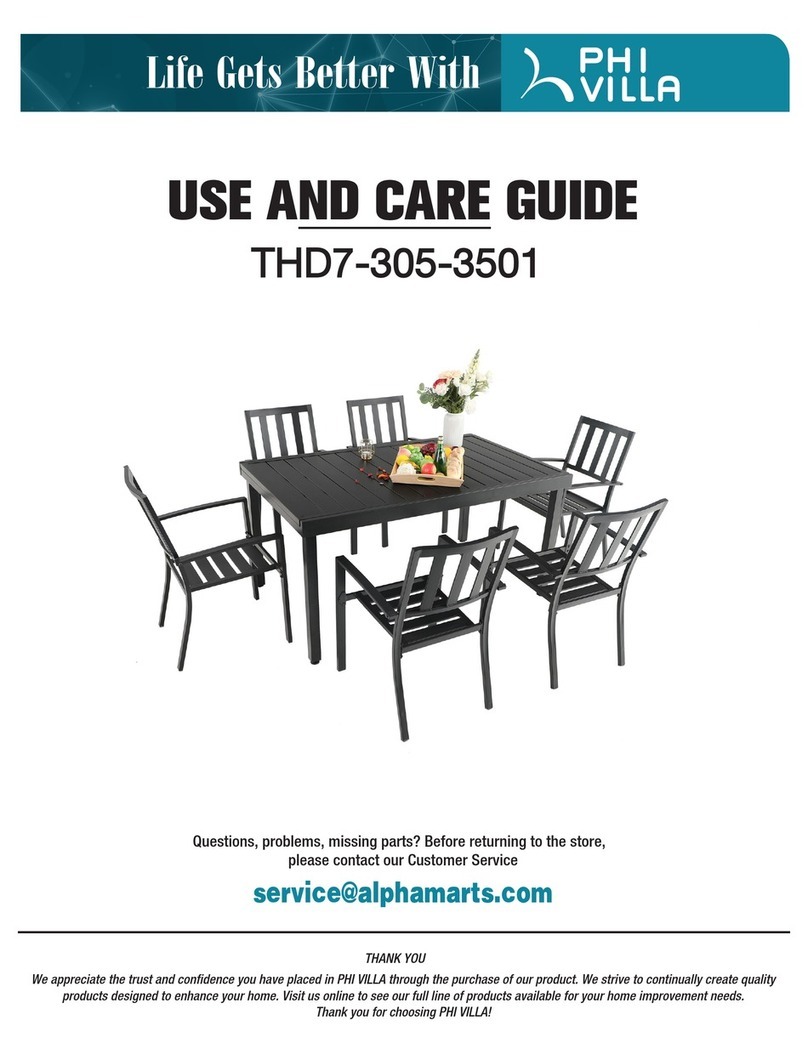 PHI VILLA THD7-305-3501 User manual PHI VILLA THD7-305-3501 User manual