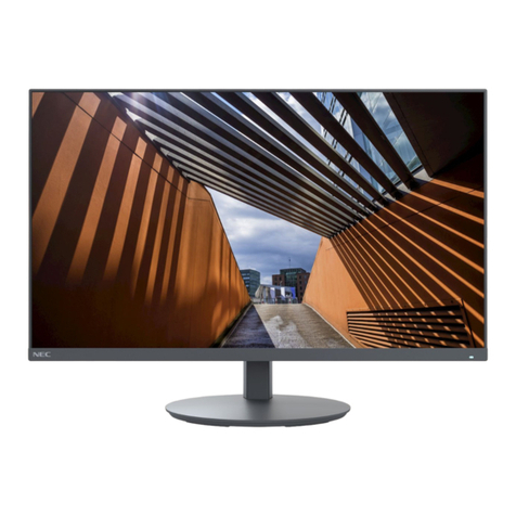 NEC MultiSync E244F User guide