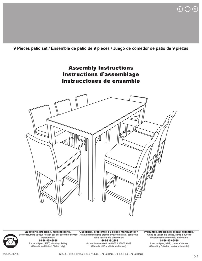 Martha Stewart 15PKB-DL1A09-GR1BR Assembly instructions Martha Stewart 15PKB-DL1A09-GR1BR Assembly instructions