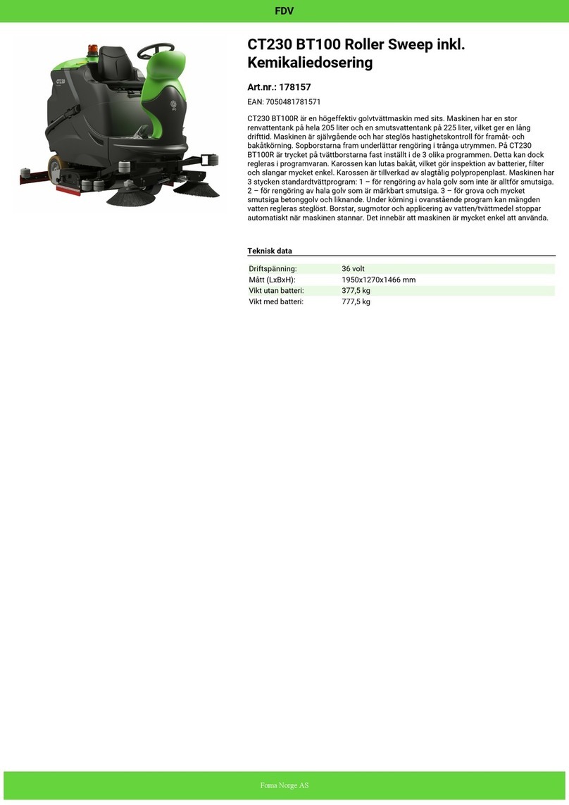 IPC Eagle CT230 BT100 User manual