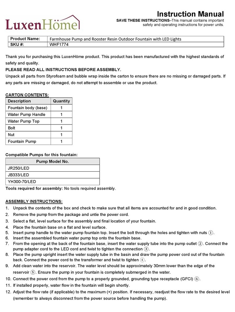 LuxenHome WHF1774 instruction manual LuxenHome WHF1774 instruction manual