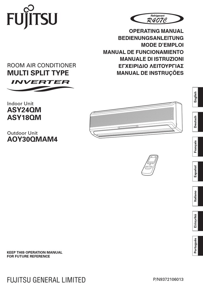 Fujitsu ASY24QM User manual