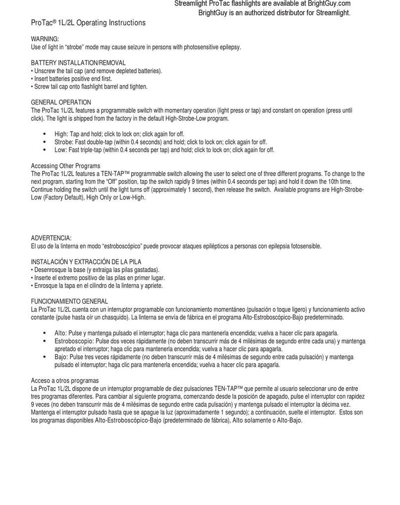 StreamLight Protac 1L User manual