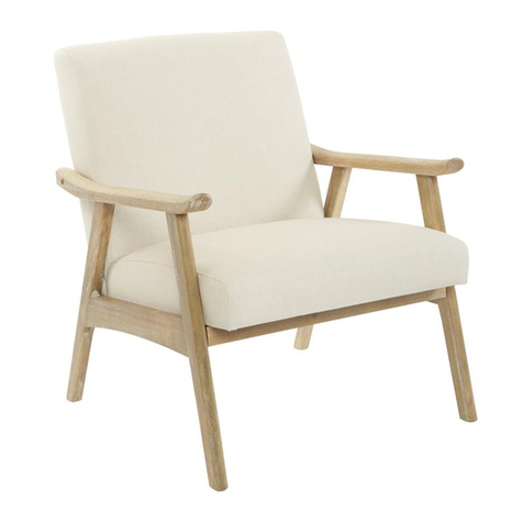 OSP Home Furnishings WDN51 quick start guide