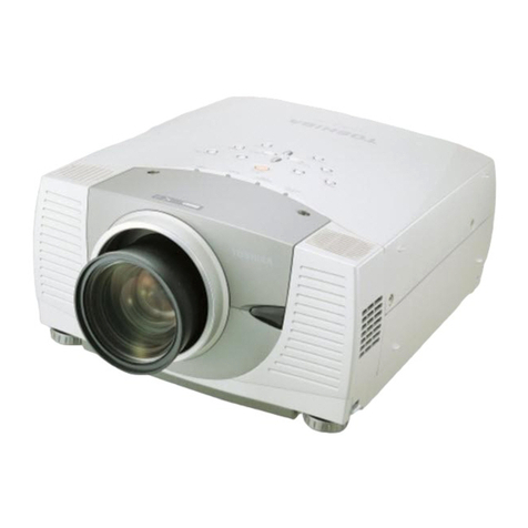 Toshiba TLP-X4100U User manual