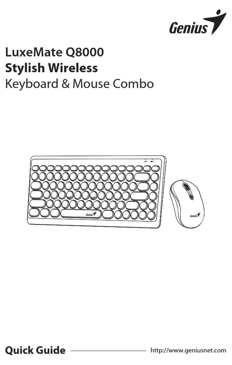 Genius KYE Systems Genius LuxeMate Q8000 User manual